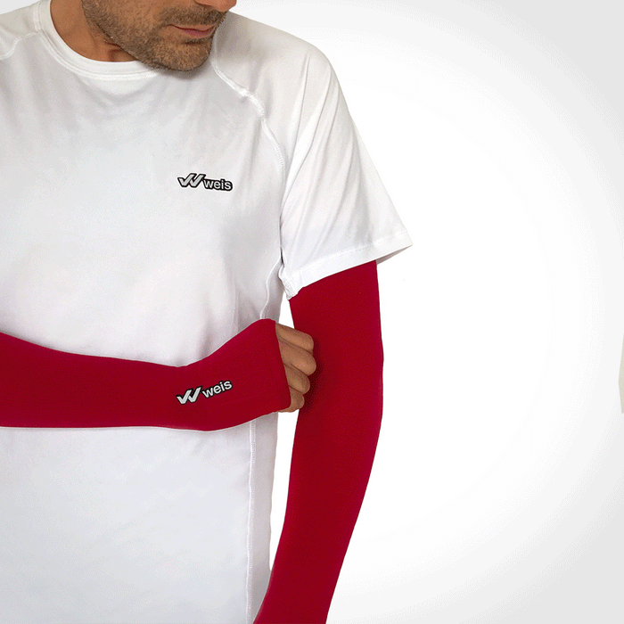 ULTRALIGHT THERMAL SLEEVES / RED
